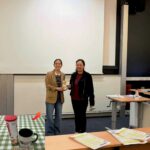 Great Western Electrochemistry Conference-Visiting Prof. Ning Wang wining the best presentation award